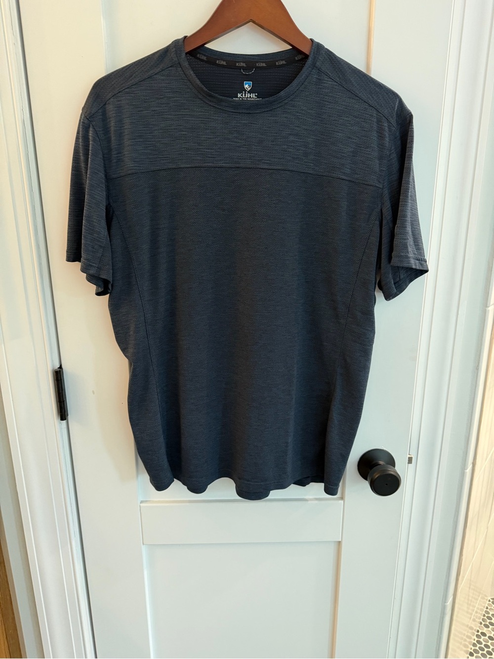 Kuhl Men’s Engineered T Short Sleeve Crew Tee - Navy